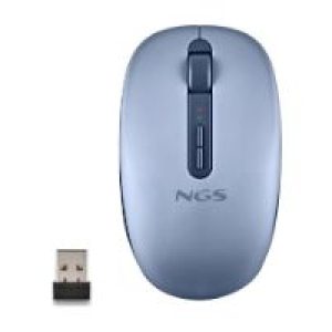 Ratón NGS Ergonómico Fog Dual RF BT Azul (FOGDUALBLUE)