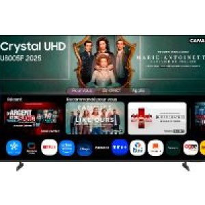 TV Samsung 65″ Crystal 4K UHD Smart TV (TU65U8005FUXXC)
