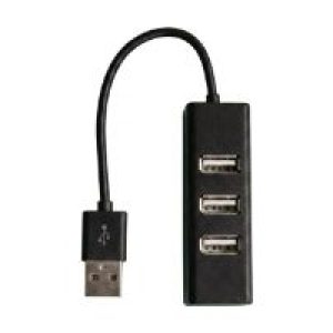 Hub Home Tech USB-A/M a 4xUSB 2.0/H Negro (DK-2146V2)