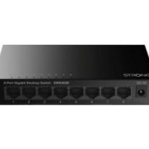 Switch Strong SW8000M 8 puertos Gigabit Negro (SW8000M)
