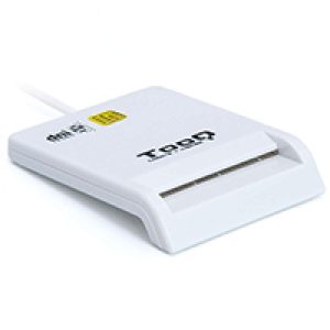 Lector Tarjetas TooQ USB-A 2.0 DNIe Blanco (TQR-210W)