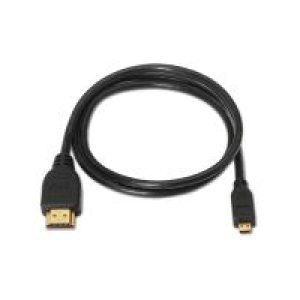 Nanocable HDMI A/M a HDMI D/M 0.8m Negro (10.15.3501)