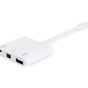 Adaptador EQUIP USB-C a USB-A/C PD/Mini DP (EQ133463)