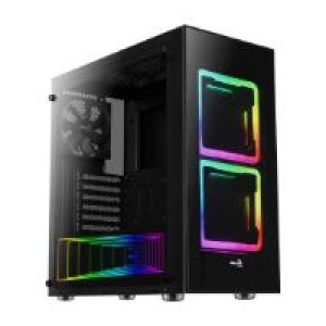 Caja AEROCOOL Tor RGB USB 2.0/3.0 ATX mATX Negra (TOR)