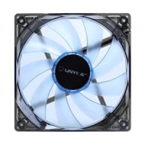 Ventilador UNYKA 120mm LED Azul/Transparente (51791)