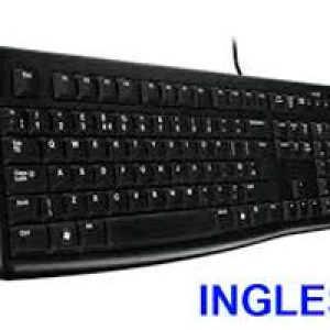 Teclado LOGITECH K120 USB OEM Inglés Negro (920-002479)