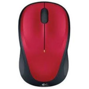 Ratón LOGITECH M235 Wireless Notebook Rojo (910-002496)
