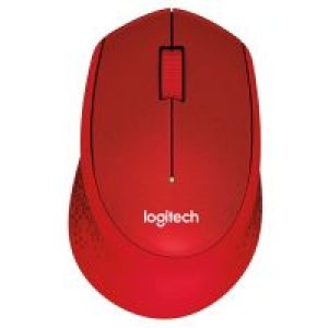 Ratón LOGITECH M330 Silent RF 1000dpi Rojo (910-004911)