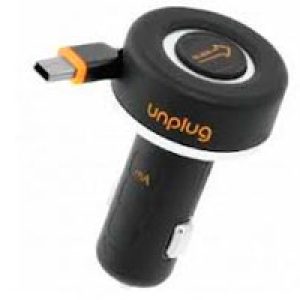 Cargador WOXTER de Coche Retráctil 1A (CCU 1000 MIC)