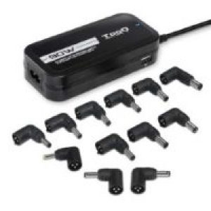 Cargador TooQ 90W 12 DC 2xUSB Negro (TQLC-90BS02AT)