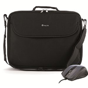 Maletín NGS Monray 16″ Ratón Negro (BUREAUKIT)