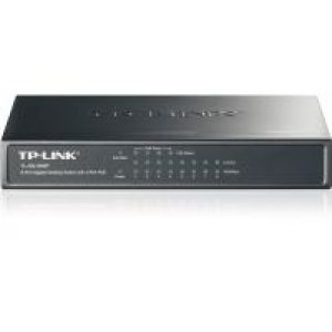Switch TP-Link 8xRJ45 10/100/1000 PoE Negro(TL-SG1008P)