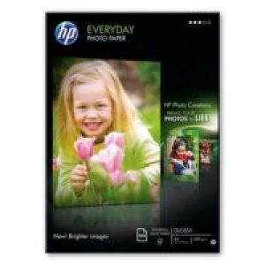 Papel Fotográfico HP A4 210x297mm 100 Hojas (Q2510A)