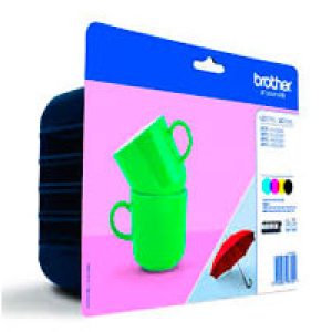 Tinta Brother XL Pack Negro/Tricolor (LC227XLVALBP)