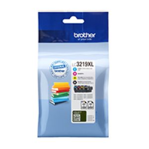 Tinta Brother XL Pack Negro/Tricolor (LC3219XLVALBP)