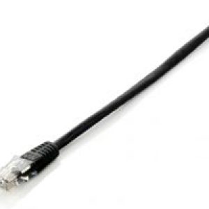 Cable EQUIP RJ45 Cat.6 U/UTP 0.25m Negro (EQ625453)