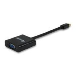 Cable EQUIP Mini DP/M a VGA/H 0.17m Negro (EQ133432)