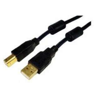 Nanocable USB-A/M a USB-B/M 5m Negro (10.01.1205)