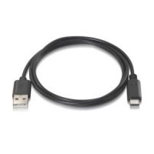 Nanocable USB-A/M a USB-C/M 1m Negro (10.01.2101)