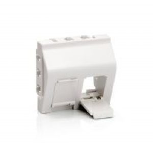 Roseta EQUIP para 2 Conectores Blanco (EQ761312)