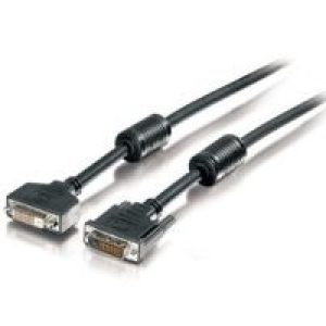 Cable EQUIP DVI-D/M a DVI-D/M 1.8m Negro (EQ118932)