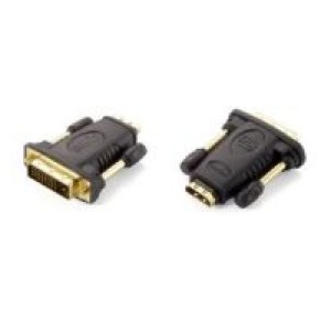 Adaptador EQUIP HDMI/H a DVI/M Negro (EQ118908)