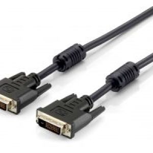 Cable EQUIP DVI-D/M a DVI-D/M 10m Negro (EQ118937)