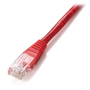 Cable EQUIP RJ45 Cat.6 U/UTP 10m Rojo (EQ625426)