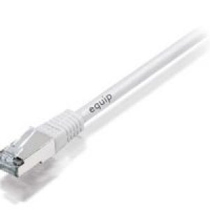 Cable EQUIP RJ45 Cat.6a S/FTP 5m Blanco (EQ605614)