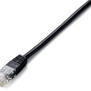 Cable EQUIP RJ45 Cat.5e U/UTP 0.5m Negro (EQ825457)
