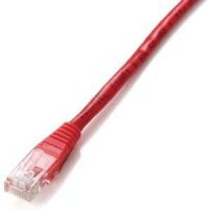 Cable EQUIP RJ45 Cat.5e U/UTP AWG26 2m Rojo (EQ825421)