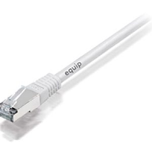 Cable EQUIP RJ45 Cat.7 S/FTP 3m Blanco (EQ605712)