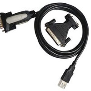 Nanocable USB-A/M a DB9/DB25 1.8m Negro (10.03.0002)