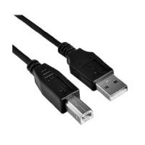 Nanocable USB-A/M a USB-B/M 3m Negro (10.01.0104-BK)