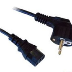 Nanocable CEE7/M a C13/H 1.5m Negro (10.22.0102)