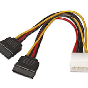 Nanocable SATA/M a 2xSATA/H 20cm (10.19.0103)