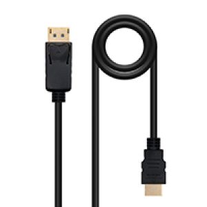 Nanocable DP/M a HDMI A/M 3m Negro (10.15.4303)