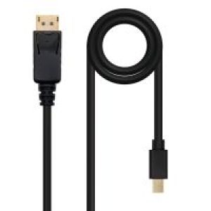 Nanocable MiniDP/M a DP/M 2m Negro (10.15.2402)
