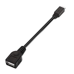 Cable AISENS USB-A/M a mUSB-B/H 15cm Negro (A101-0031)