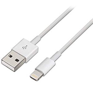 Cable AISENS Lightning/M a USB-A/M 2m Blanco(A102-0036)