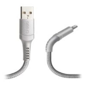 Cable SBS USB a Lightning 1m Gris (TECABLELIGUNB1W)