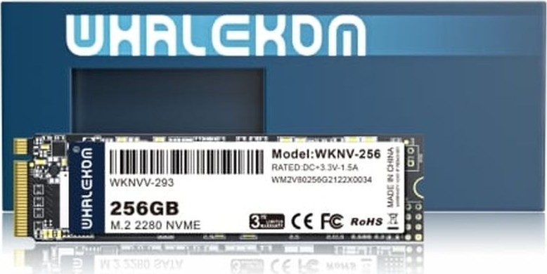 DISCO DURO SSD WHALEKOM 256GB M2 NVME PCIE 3.0