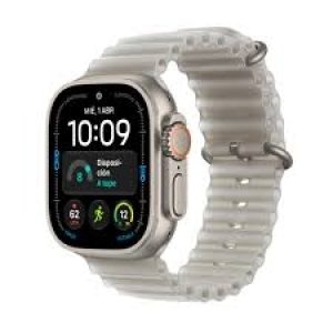 Apple Watch Ultra 4 GPS + Cellular Caja de Titanium natural 49mm, color de Correa Gris translucido Correa Ocean ( MJAD4QL/A )