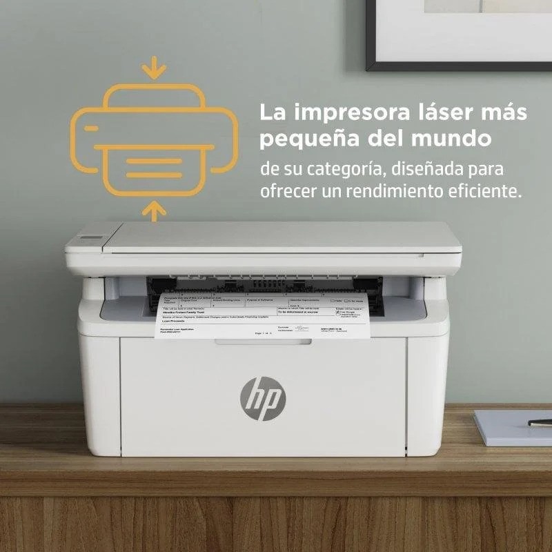 IMPRESORA HP LASERJET MULTIFUNCION MONOCROMO M140W WIFI DUPLEX WHITE - Imagen 4
