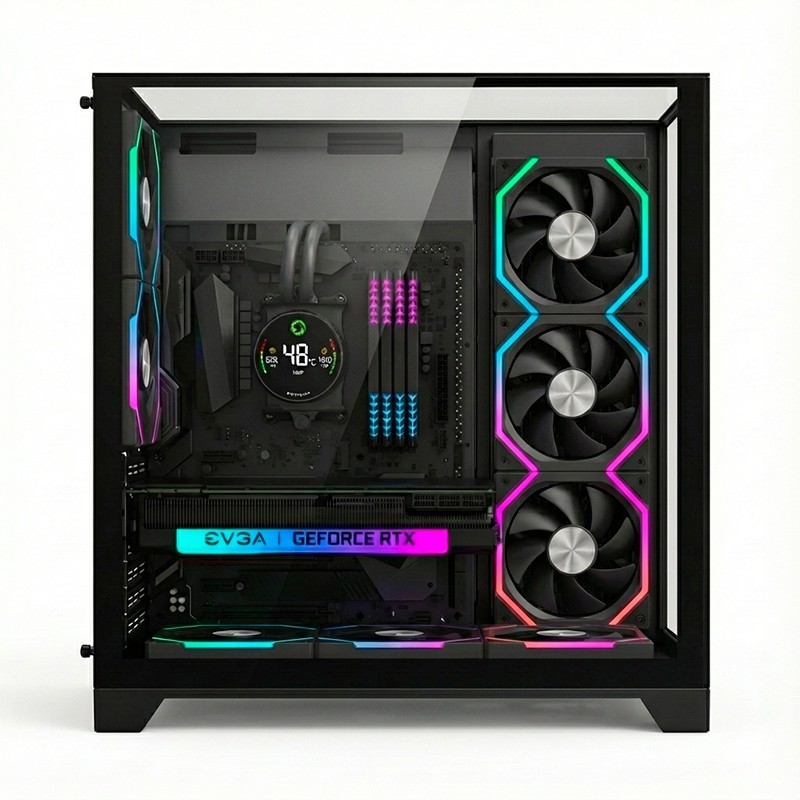 ORDENADOR GAMING INFINITY PRO RGB R7 9800X3D/16GB DDR5/SSD1TB NVME/WIFI/R.LIQ/750W - Imagen 3