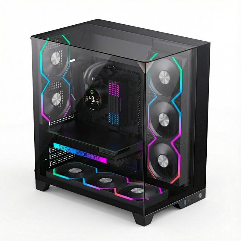 ORDENADOR GAMING INFINITY PRO RGB R7 9800X3D/16GB DDR5/SSD1TB NVME/WIFI/R.LIQ/750W - Imagen 4