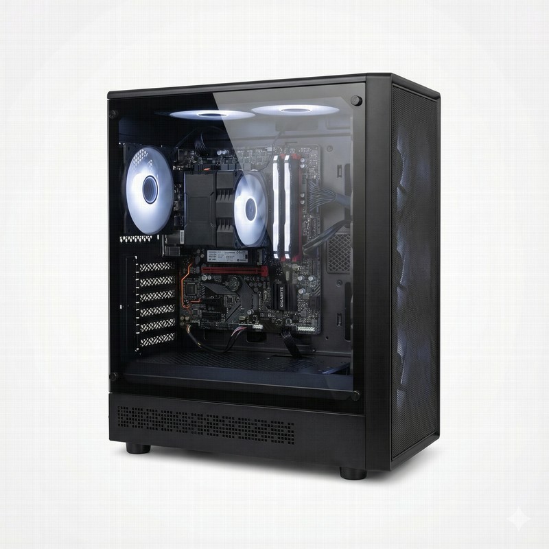 ORDENADOR GAMING STORM RGB I5 12400/16GB/SSD500 NVME/750W/W11PRO - Imagen 3