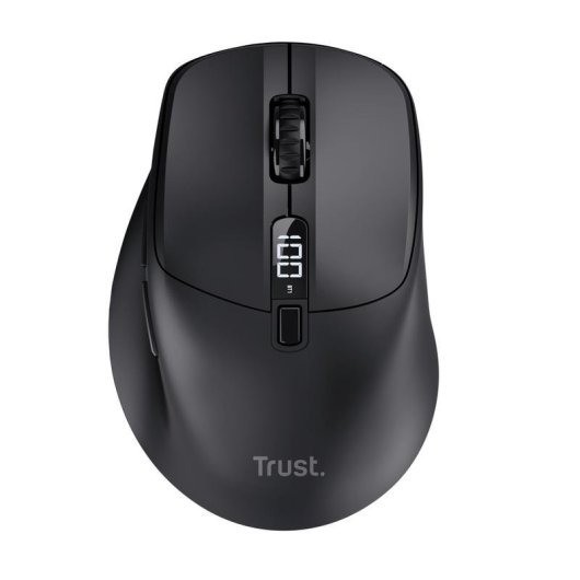 RATON TRUST ZEVO RECARGABLE WIRELESS BLACK - Imagen 2