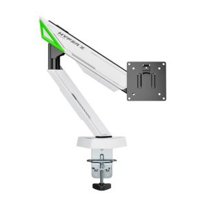 SOPORTE DE MESA GAMING TV/MONITOR AISENS 17 – 49 1 BRAZO GIRATORIO/INCLINABLE HASTA 16KG WHITE