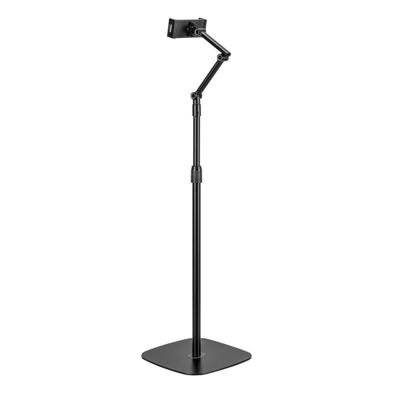 SOPORTE DE SUELO AISENS PARA TABLET 4.7-12.9 GIRATORIO/INCLINABLE BLACK - Imagen 2